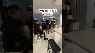 Girl proposes to guy and didn’t know this would happen…