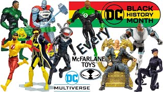 Every McFarlane Toys DC Multiverse - Black History Month