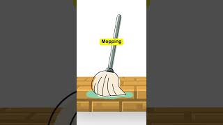 Household Activities: Cleaning English Vocabulary | McQuiz Official #shorts #trending #viral