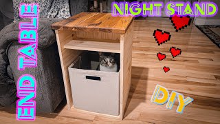 DIY Night Stand / End Table