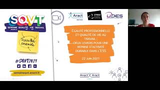 [Webinaire]Egalité professionnelle et QVT : 2 leviers pour une reprise d'activité durable dans l'ESS