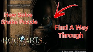 Find A Way Through | How to Solve Snake Puzzle | Find A Way Through Hogwarts Legacy Full Walkthrough