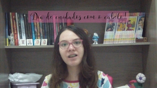 Como cuido do meu cabelo - dia de hidratação - a menina borboleta