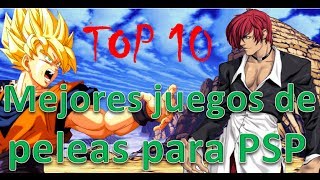 Top 10 mejores juegos de peleas para psp