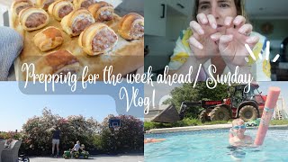 PREP FOR THE WEEK AHEAD / SUNDAY VLOG!