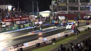 Santo's Cranes Super 3 Extreme Drag Race 30-3-13 Willowbank Raceway Top Alcohol