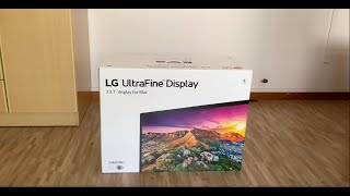 Apple LG 4K Display Monitor (unboxing)