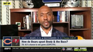 GET UP | Louis Riddick heated Buccaneers vs Bears in Week 7; Tom Brady will upset Justin Fields