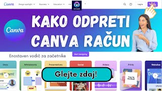 Ustvarite Canva račun in začnite oblikovati kot profesionalec!