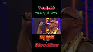 THE Rock with blood line #wwe #wwe2k23 #wweraw #wwesmackdown  #viral #shortvideos