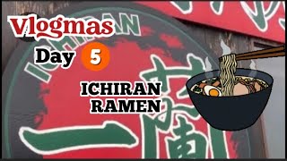 ☃️VLOGMAS DAY 5  | ICHIRAN | FAMOUS RAMEN SHOP IN JAPAN | #Mommy Alia Vlog In Japan