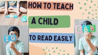 How to teach a child to READ EASILY || Two and Three letter Words