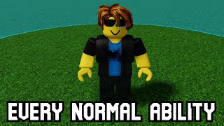 Getting a Kill With Every NORMAL Ability | Ability Wars