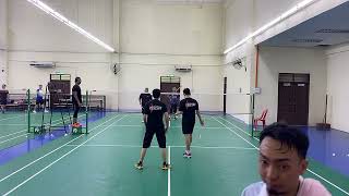 Penentuan Tempat 3 & 4 Dalam kejohanan ARL BADMINTON HPMM 2024 Antara own &nabil vs syamim & dani