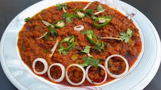 Shunwari Beef Keema in Restaurant Style | Special Beef Keema Recipe By Hafiz Naveed