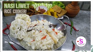 RESEP NASI LIWET RICE COOKER | SIMPEL