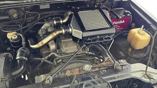 MITSUBISHI PAJERO SHORTY 4M40 3" EXHAUST &  INTERCOOLER UPGRADE - WICKEDEP RACING