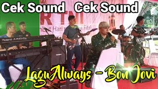 Ceksound BON JOVI - ALWAYS Di acara Bazar Tentara Nasional Indonesia Band menyambut Idul Fitri Keren