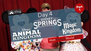 Disney Springs, Animal Kingdom & Magic Kingdom  | Day 4: Part 1 | May Vlog #4 - Walt Disney World