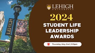 2024 Student Life Leadership Awards