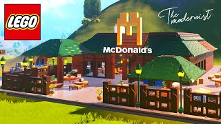 Fortnite Lego: How To Build McDonald's!