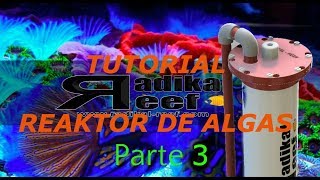 Tutorial  Reaktor de alga chaeto Parte Final