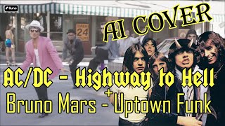 AI Cover Highway to Hell  (AC/DC) + Uptown Funk (Bruno Mars)