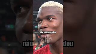 Pogba ignorou o conselho do pai e se deu mal.