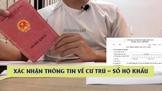 Tại sao phải xác nhận thông tin về cư trú để thay thế Sổ hộ khẩu?