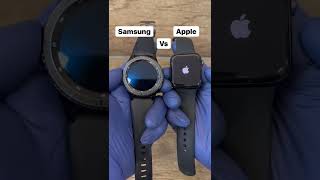 Samsung vs Apple watches 😈😈🔥#shorts #samsung_watch