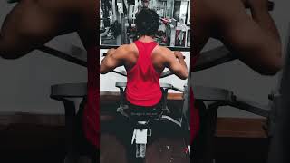 Tamil fitness boy workout | Lat Rowing | #shorts #viral #fitness #motivational #gym #love #gymlife