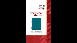 The Teacher of the Year Giveaway