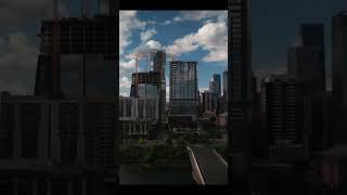 Stunning 4K Video of Downtown Austin today. Aerial footage of Auditorium shores to the W Hotel.