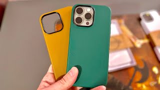 КУПИЛ САМЫЙ ЛУЧШИЙ ЧЕХОЛ ДЛЯ IPHONE 15 PRO MAX КЛИП-КЕЙС KZDOO LEATHER CASE MAGSAFE NOBLE COLLECTION