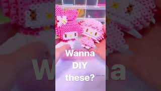 Make your Me Melody & Sweet Piano with Perler beads