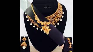 #shorts #gold necklace designs #fancy gold necklace designs #new gold necklace designs #har designs