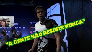 REAÇÃO DOS PLAYERS DA INTZ após VIRADA HISTÓRICA PERDENDO 15X4 contra a dreameaters REPESCAGEM MAJOR