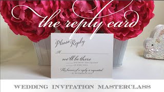 How Do You Word a Reply Card? - Introduction to Our Reply Card Masterclass