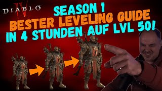 Diablo 4 | Season 1 - Bester Leveling Guide - IN 4 STUNDEN von Lvl 1 auf Lvl 50! Alle Klassen!