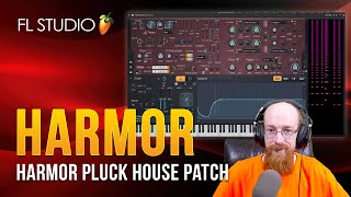 FL Studio - Harmor Pluck House Patch | Eric Burgess