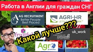 Какая агентства лучше? Все агентства по трудоустройству в Англии. Работа в Англии для граждан СНГ.