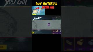 Buy Material with AG 😄#pubgmobile #bgmi #shortvideo #viral