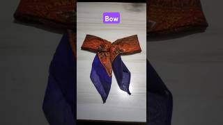 Bow making at home.... 👌💞