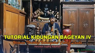 Tutorial Kidungan Bagéyan IV WIRAMA THRÈTHÈG/NDHANGDHUT CAKRIK LÀMBA, Sarilaras Citranada