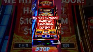 AMAZING HANDPAY ON DYNAMITE POP! WE HIT THE MAJOR! $.10/DENOM DOING $10/SPINS! SUBSCRIBE AND LIKE!