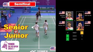 MAN Wei Chong/Kai Wun TEE (MAS) vs ONG Yew Sin/TEO Ee Yi (MAS) | MD SF | Taipe Open 2023