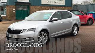 🔺🔺🔺SKODA OCTAVIA SE-L 1.4TSi2️⃣0️⃣1️⃣7️⃣ 6️⃣7️⃣Brilliant Silver 79395 miles🔺🔺Brooklands Quality Cars