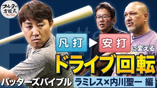 内川聖一 打率を上げるドライブ回転の極意 &「バットの声が聞こえる」男たち【バッターズバイブル】