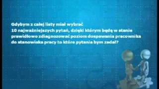 Przykładowe trudne pytania rekrutacyjne na rozmowie kwalifikacyjnej - cz. I