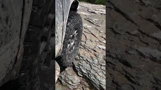 Water crossing on Imogene pass in 200 series Land Cruiser on 37's